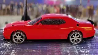 Blender motion video and realistic car and floor texture