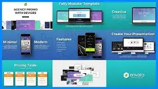 Agency Promo with Devices | Free After Effects Template From Videohive | Karthik Reviews