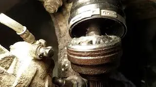 Replacing the outer CV joint boot. How to change the CV joint boot on a Chevrolet Aveo