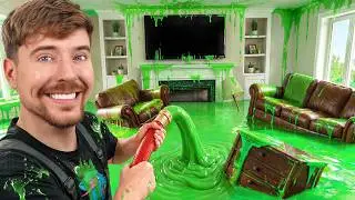 I Filled My Brother’s House With Slime & Bought Him A New One