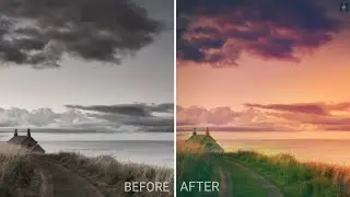 Create COLORS OUT OF NOTHING - Turn BLACK & WHITE image into COLORFUL | Photo Editing Tutorial |