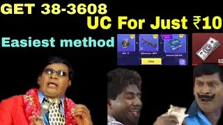 HOW TO GET 30 - 3600 UC FOR 10₹ | VK tamil gamer | PUBG Tamil | pubg mobile