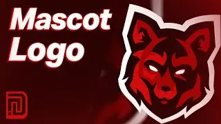SPEED ART-MASCOT LOGO #3 | Lobo Gamer - Logo | E-sports
