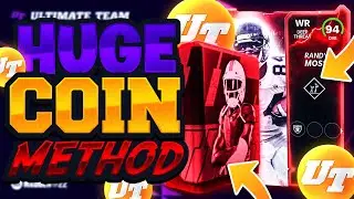 GLITCHY COIN MAKING METHOD! | EASILY MAKE 250K COINS PER HOUR MADDEN 22 ULTIMATE TEAM!
