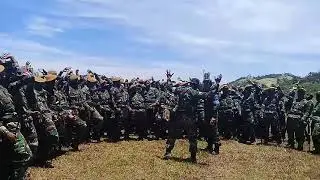Yel Yel Prajurit Armed 19/105 tarik bogani Lolak Bolaang Mongondow