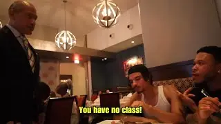 His first time at Ruth’s Chris…