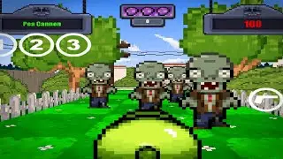 FPS Maker | Plants vs Zombies: The Last Stand (Android Demake) - First Wave Test
