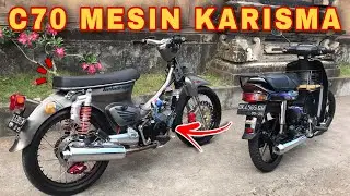 C70 MESIN KARISMA || PREPARE SEBELUM TOURING ‼️