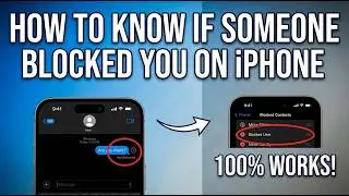 How to Know If Someone Blocked You on iPhone