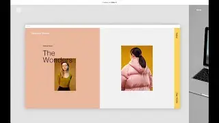 Horizontal Scrolling Wix Website Demo