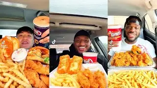 Mouth Watering RAISING CANES Mukbangs To Watch For Dessert 🤤| TikTok Compilation 