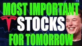 The Most Important Stocks For Tomorrow! Tesla Stock Prediction