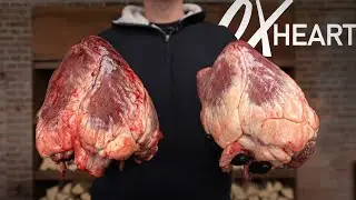 I grilled an OX HEART - And it was amazing