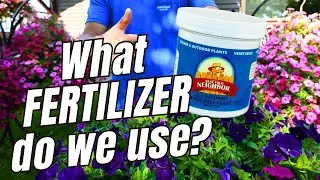 What FERTILIZER Do We Use? #FertilizerFriday