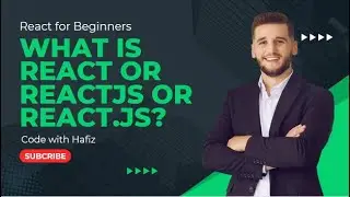 Introduction to React or ReactJS or React.js ? | React for beginners | React Js Tutorials in English