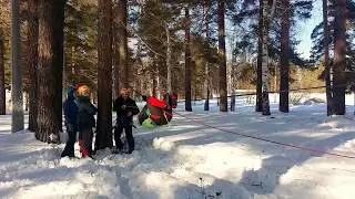 Полевые занятия в школе гидов проводников Иркутской области