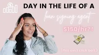Day In The Life of a Notary Loan Signing Agent | I made $450 on a "slow" day! (3 hours of work)
