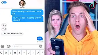Text Lyric Prank On GIRLFRIEND Using VIRAL TIK TOK Songs!