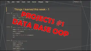 Projects - basic sqlite3 class object feat decorators in Python