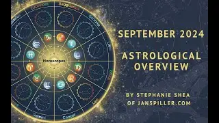 September 2024 Astrological Overview: Pisces Lunar Eclipse, Pluto re-enters Capricorn, and more!