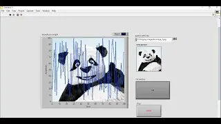 Insert image in the waveform graph | LabVIEW