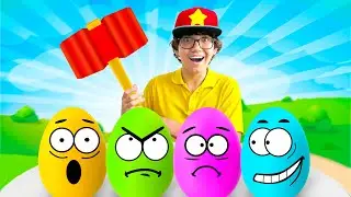Surprise Eggs Kids Songs | Hello Dana | Nursery Rhymes