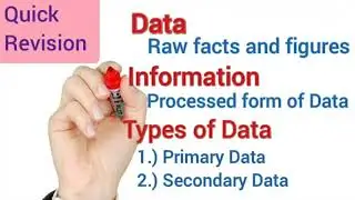 data/ types of data/ primary data/ secondary data/ sources of collecting data