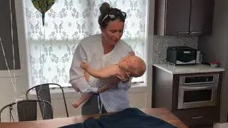 Newborn assessment (10 month old) - instructor Calvert
