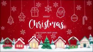 Christmas Intro I Christmas Opener After Effects free Template