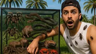 VAHŞİ HAYVANLARLA CEZALI KUTUDA NE VAR CHALLENGE ! /@emregull