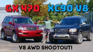 Volvo XC90 V8 vs Lexus GX 470 | Battle of the Recession Three Row!