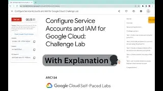 Configure Service Accounts and IAM for Google Cloud: Challenge Lab  