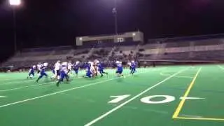 Mizro runs for 8 yards in second quarter.