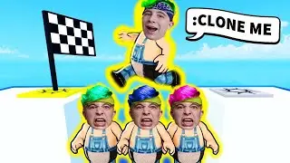 ✅ Самая не возможная игра *Клон Прыжок паркур роблокс* 😱 Clone Jump roblox