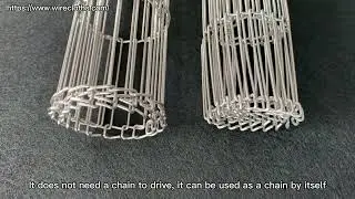 REKING Stainless Steel Flat Flex Conveyor Belt