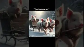 Три белых свинней