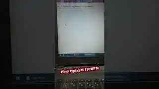 hindi typing at 150wpm  Anjni Computer Education 🔥