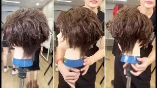 Creative Short Layered Bob Haircut Women | Textured Layered Cuts & Styles