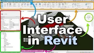autodesk revit architecture || User Interface ||autocad 