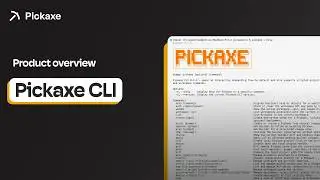 Introducing Pickaxe CLI | Allowing you to build faster with coding agents