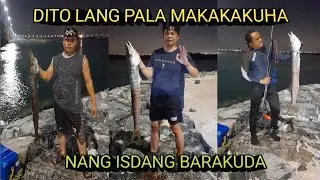 NAKAHULI KAMI NANG ISDANG BARAKUDA AT DANGGIT SA AL REEM ABUDHABI @raphvlog5191