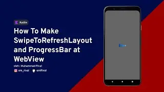 HOW TO MAKE SWIPE TO REFRESH AND PROGRESSBAR BY LOTTIE || KOTLIN