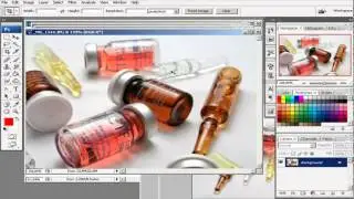 фотошоп - Работа со слоями(Несколько картинок в одну).flv
