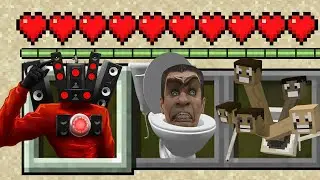 Minecraft PE : FORBIDDEN TITAN SKIBIDI TOILET MOD in Minecraft Pocket Edition