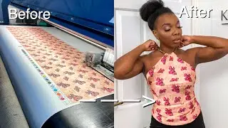 How Digitally Printed Fabrics Are Made