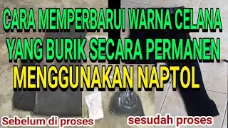 CARA MEMPERBARUI WARNA CELANA SECARA PERMANEN
