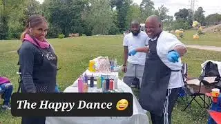 Hilarious Family Fun Day Painting in the Park 😂