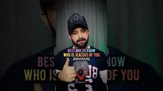 3 BEST WAY TO KNOW WHO IS JEALOUS / ENVIOUS OF YOU 😎 #shorts #youtubeshorts #jealousy #motivation