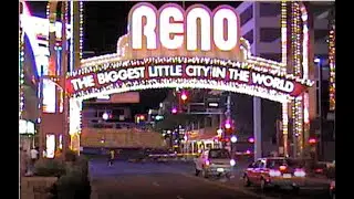 WHEN TRAINS RAN THROUGH TOWN. RENO, NEVADA. 1999