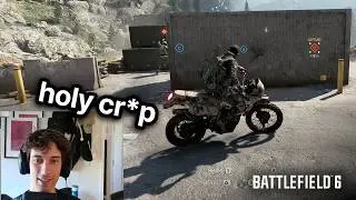 They added bikes to battlefield 6..